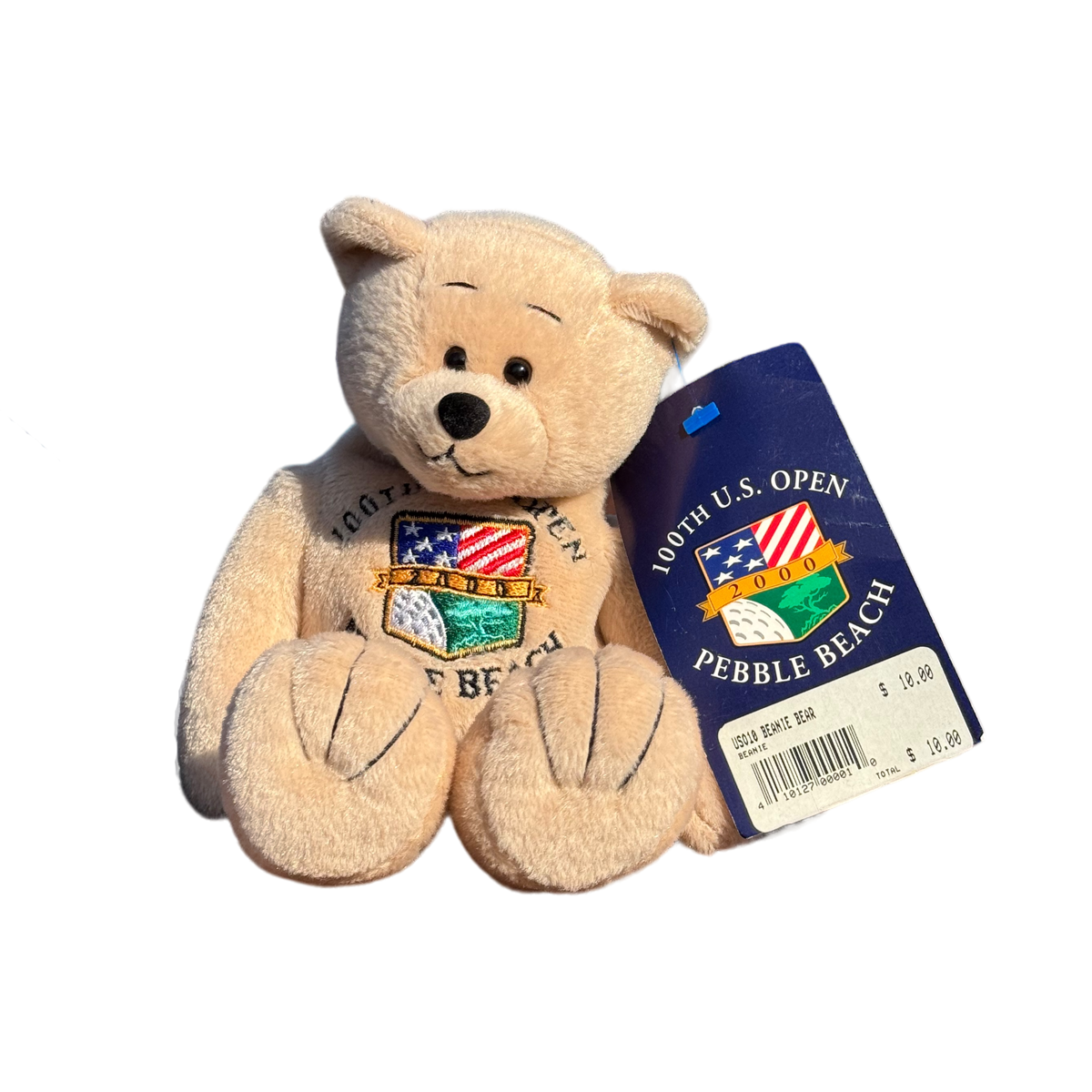 2000 U.S. Open Pebble Beach Golf Links Teddy Bear