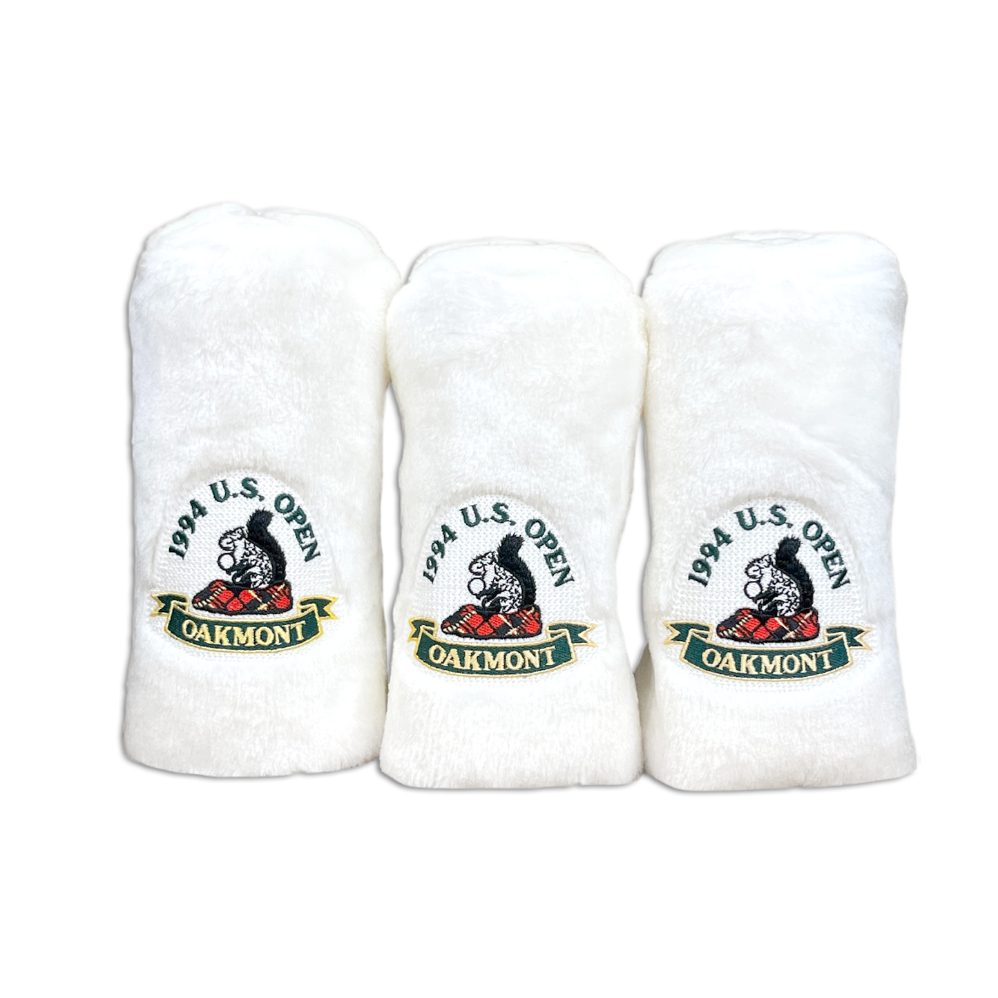 1994 U.S. Open Oakmont Country Club Headcover Trio