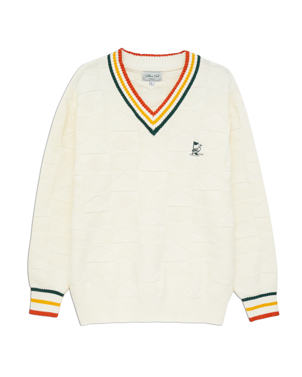 Varsity Knit Sweater