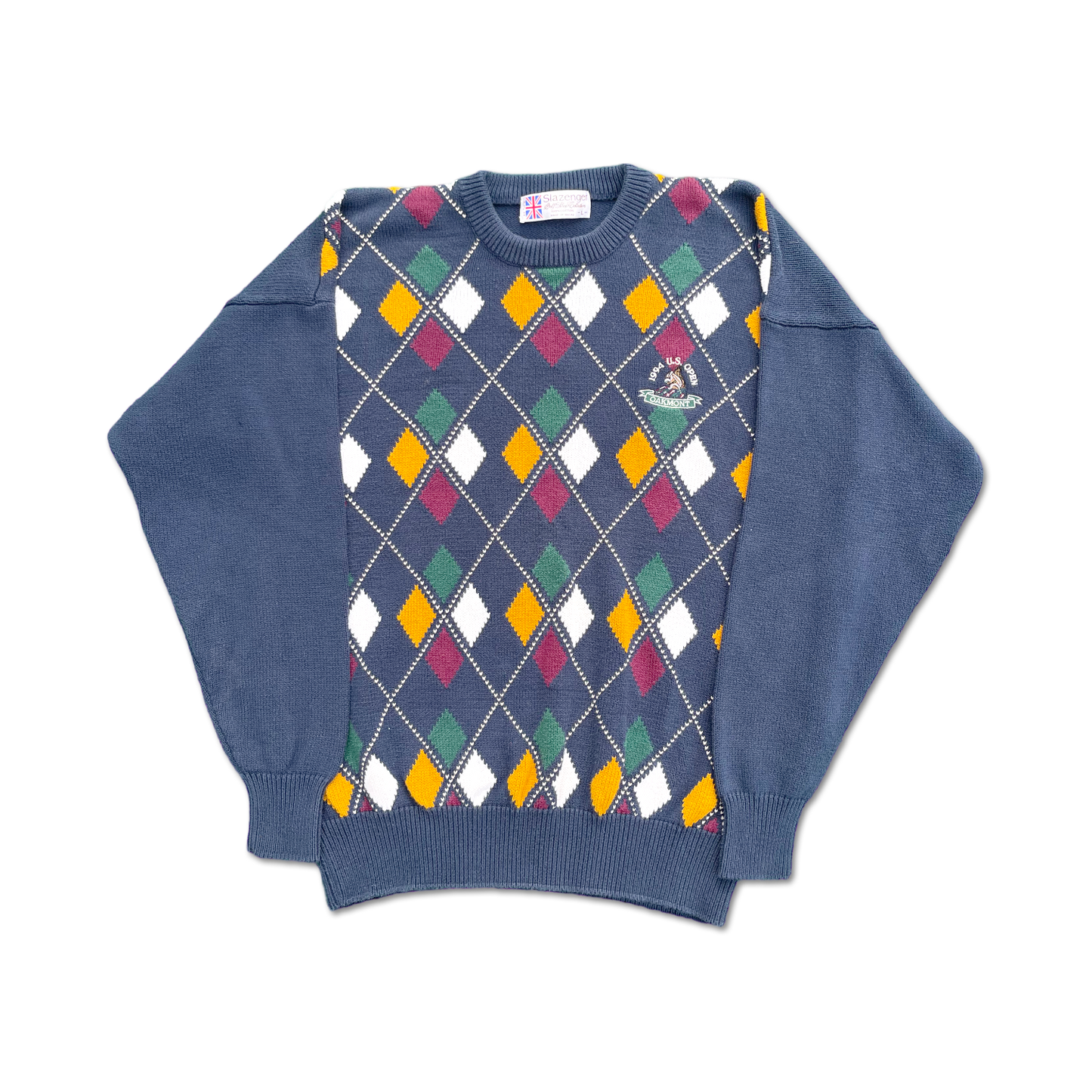 1994 U.S. Open Oakmont Country Club Argyle Sweater