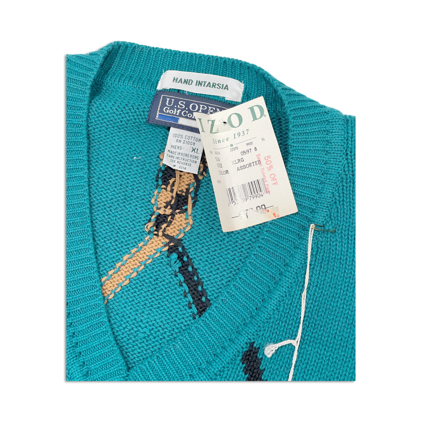 1994 U.S. Open Oakmont Country Club Links Sweater Vest