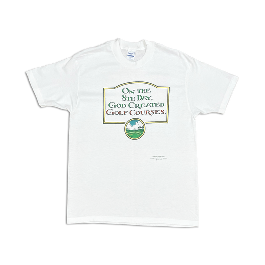 80's God Created Golf Courses T-Shirt