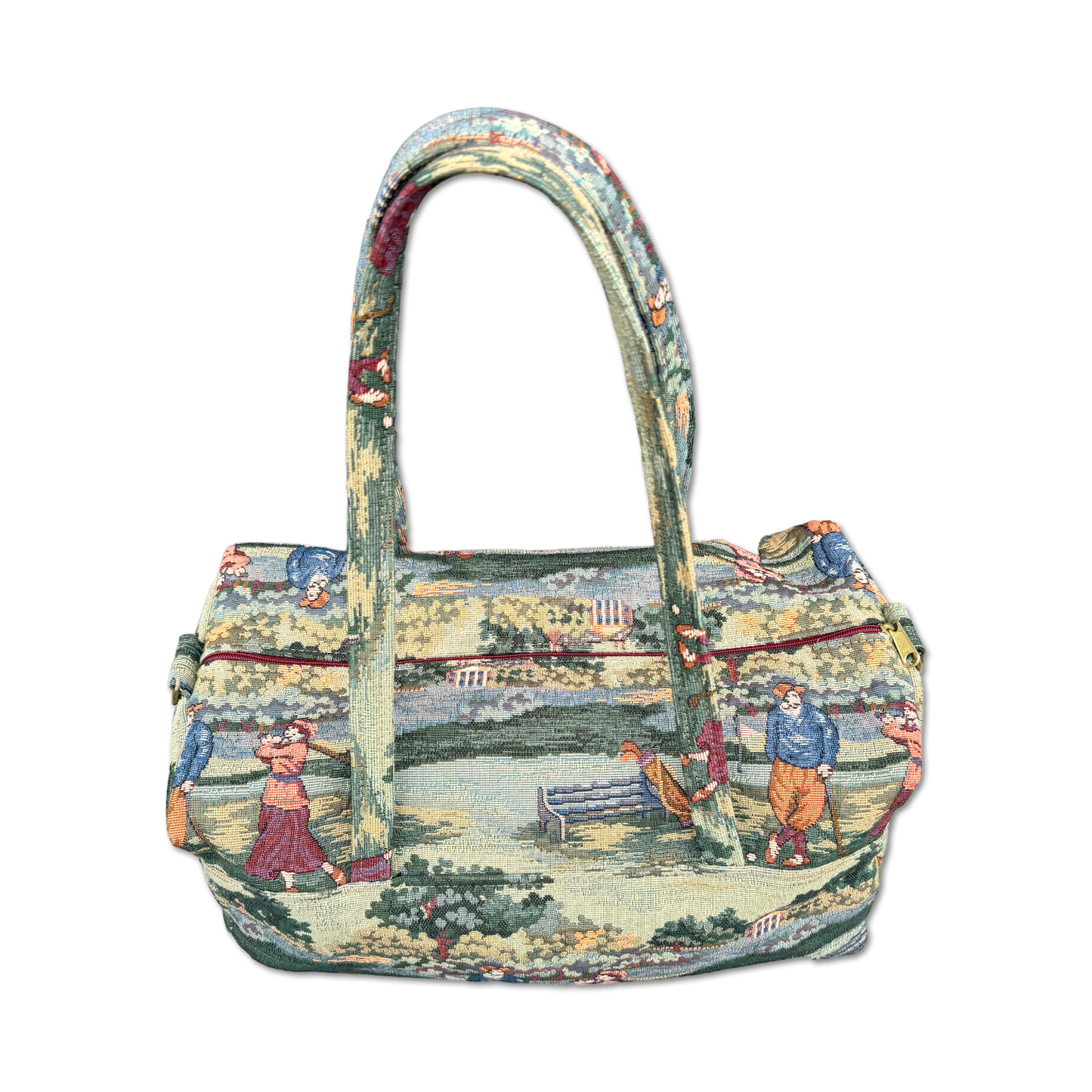 90's Tapestry Golf Duffel Bag