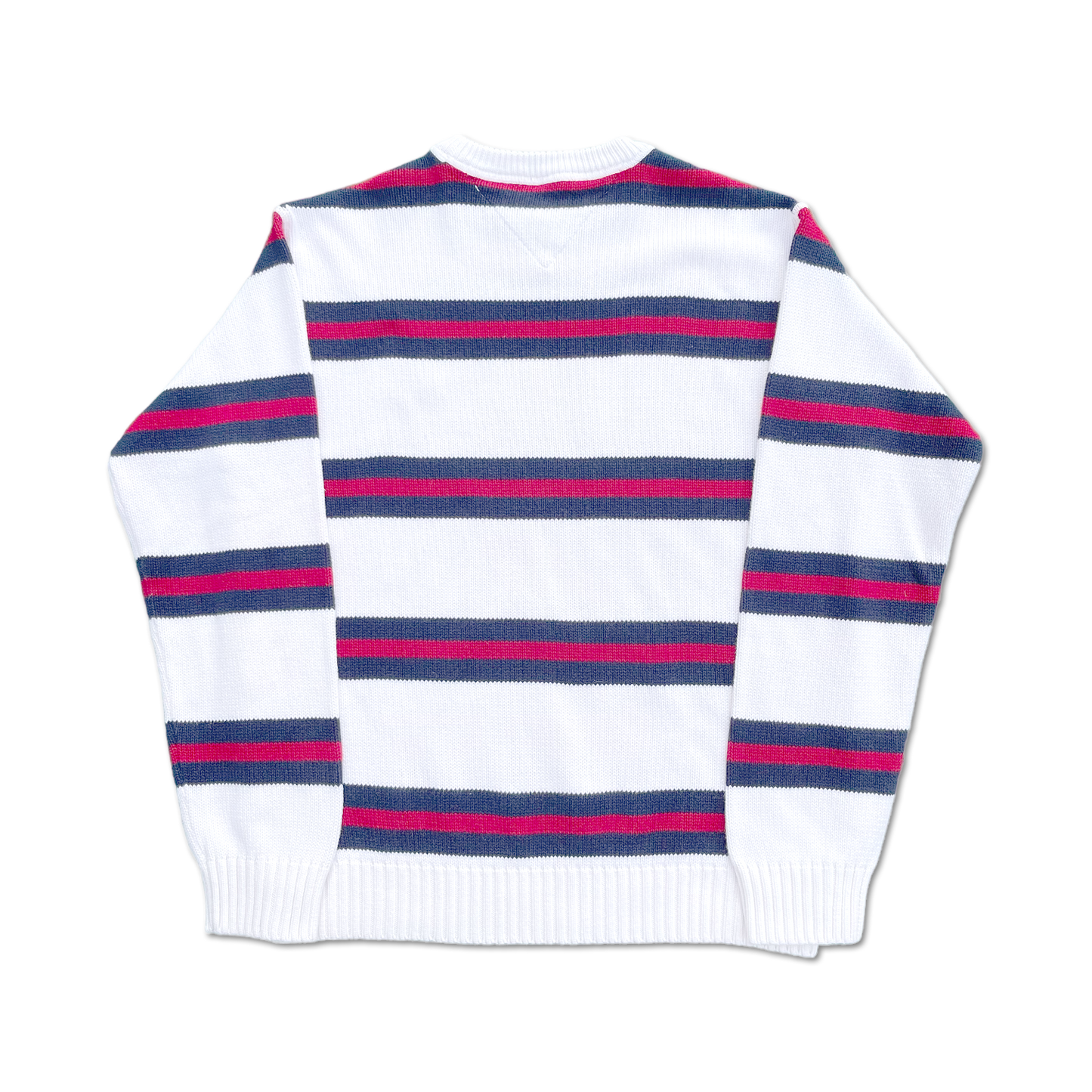 90's Tommy Hilfiger Striped Golf Sweater