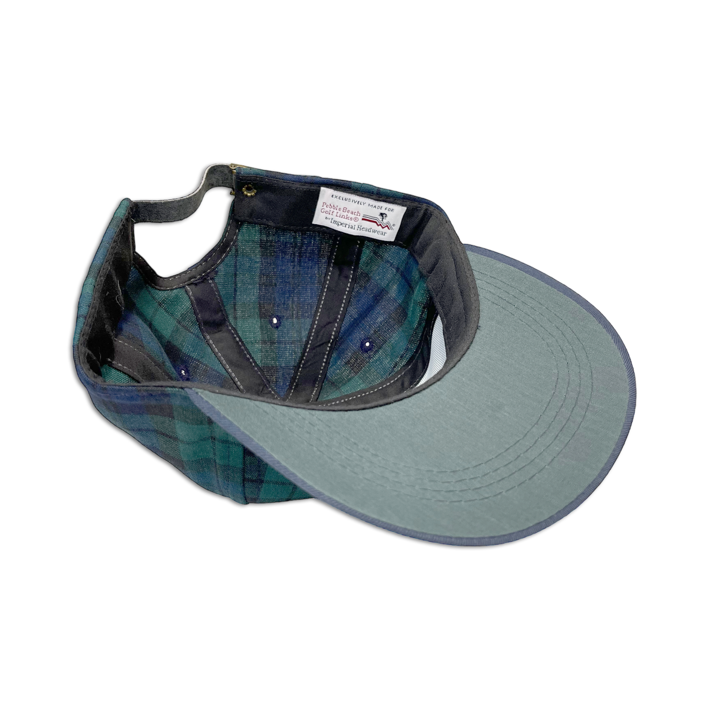 90's Pebble Beach Golf Links Plaid Hat