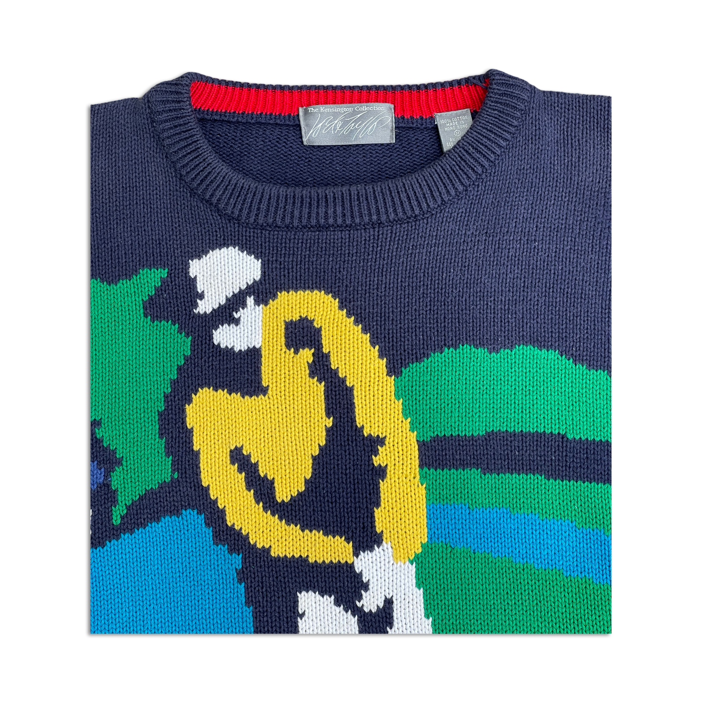 90's Golfer Knit Sweater