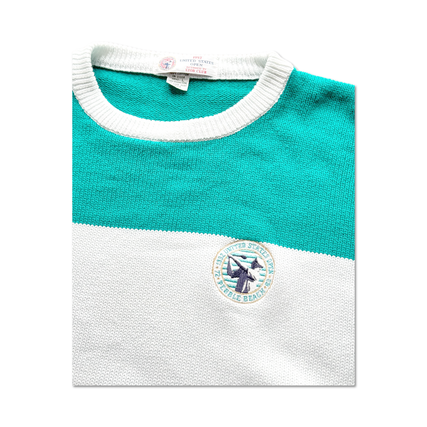 1992 U.S. Open Pebble Beach Golf Links Knit Sweater