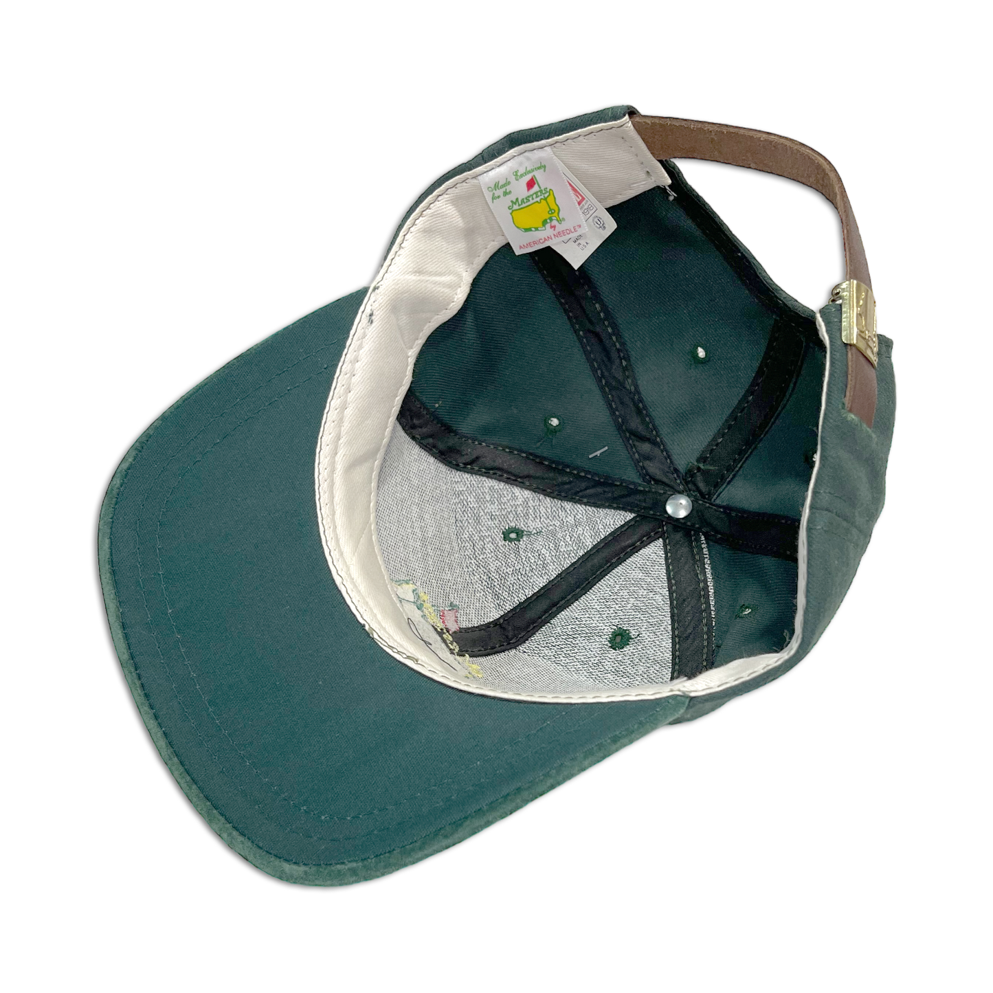 90's Masters Augusta National Union-Made Suede Brim Hat