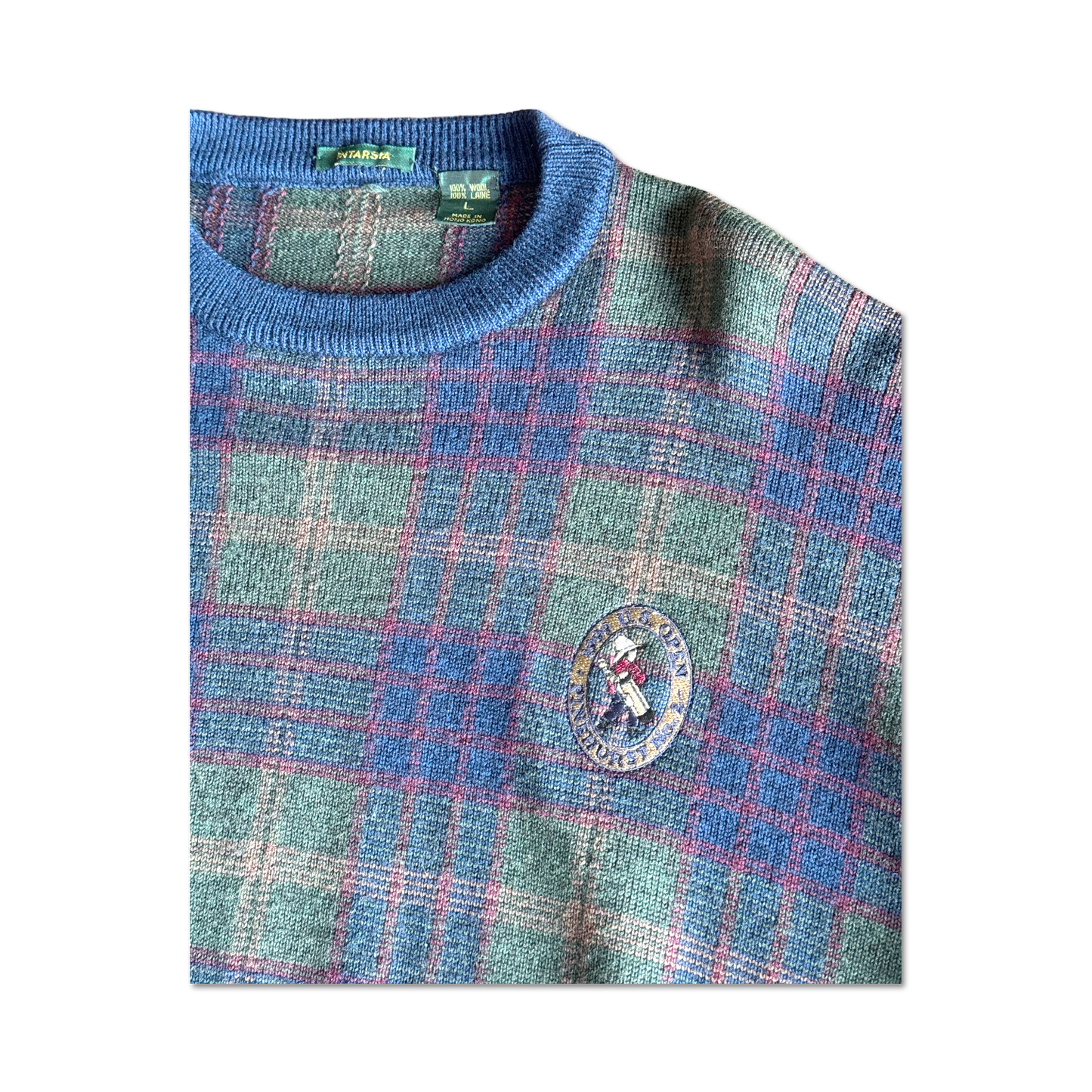 1999 U.S. Open Pinehurst No. 2 Wool Intarsia Sweater