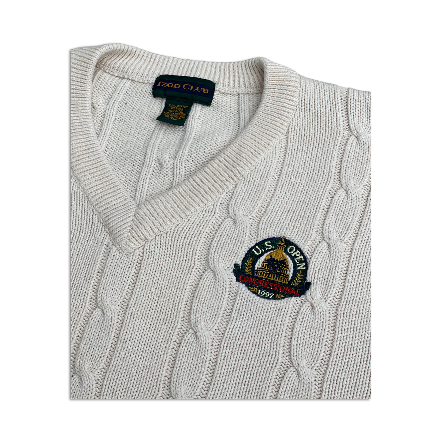 1997 U.S. Open Congressional Country Club Sweater Vest