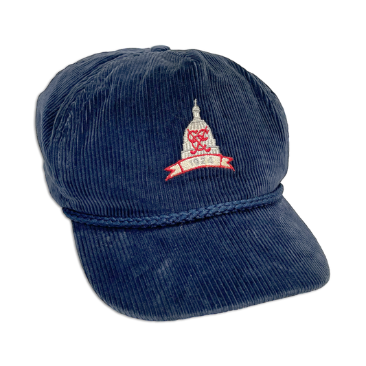 80's Congressional Country Club Corduroy Hat