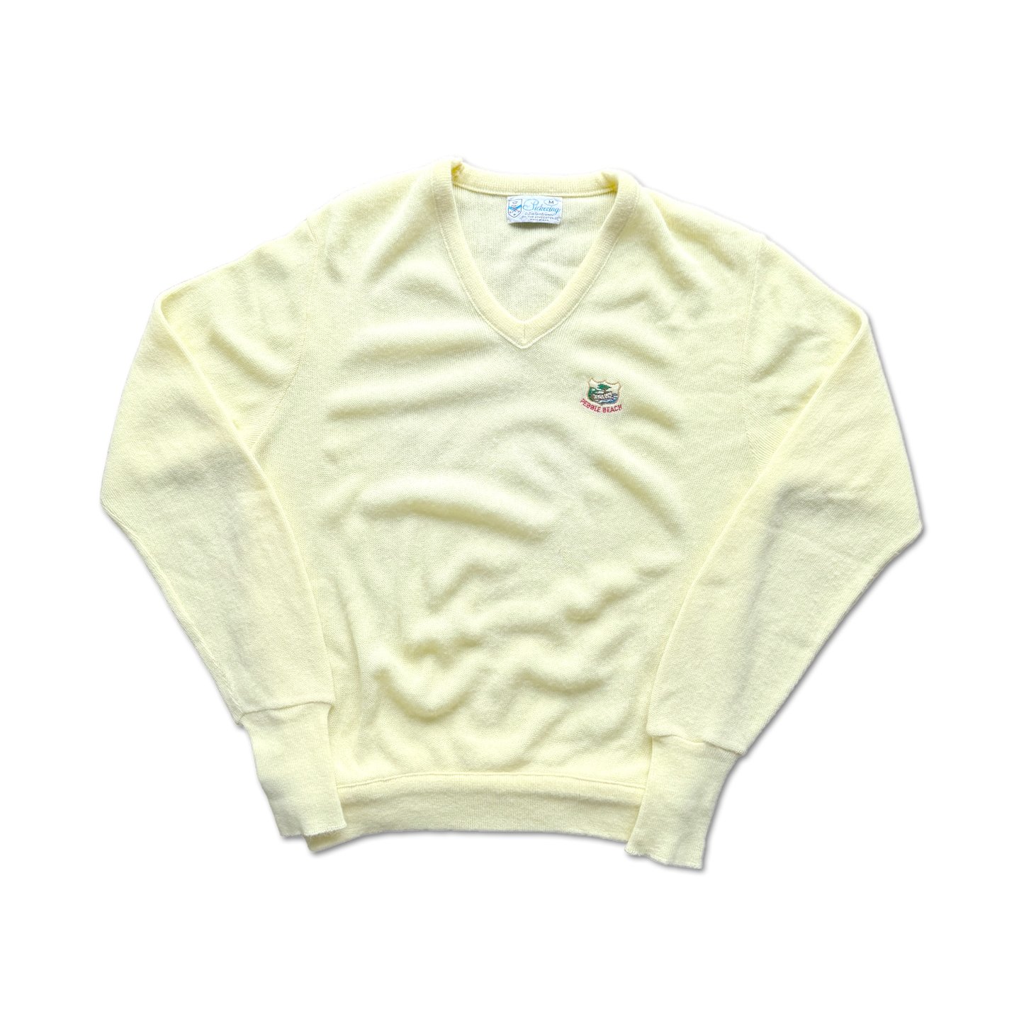 80's Pebble Beach V-Neck Sweater
