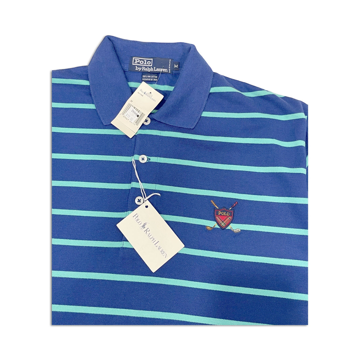 1994 U.S. Open Oakmont Country Club Striped Polo