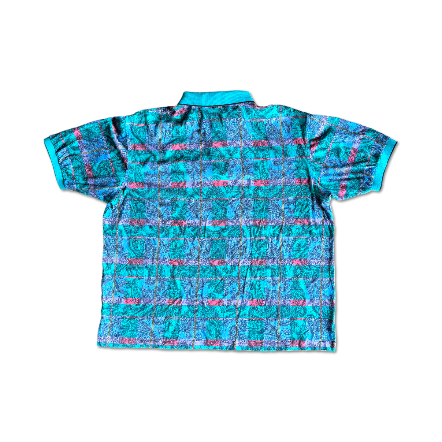 1994 U.S. Senior Open Pinehurst No. 2 Abstract Paisley Golf Polo