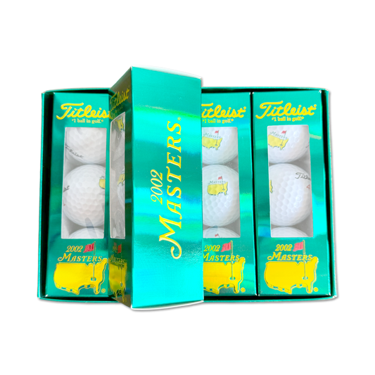 2002 Masters Augusta National Golf Ball Set (Dozen)