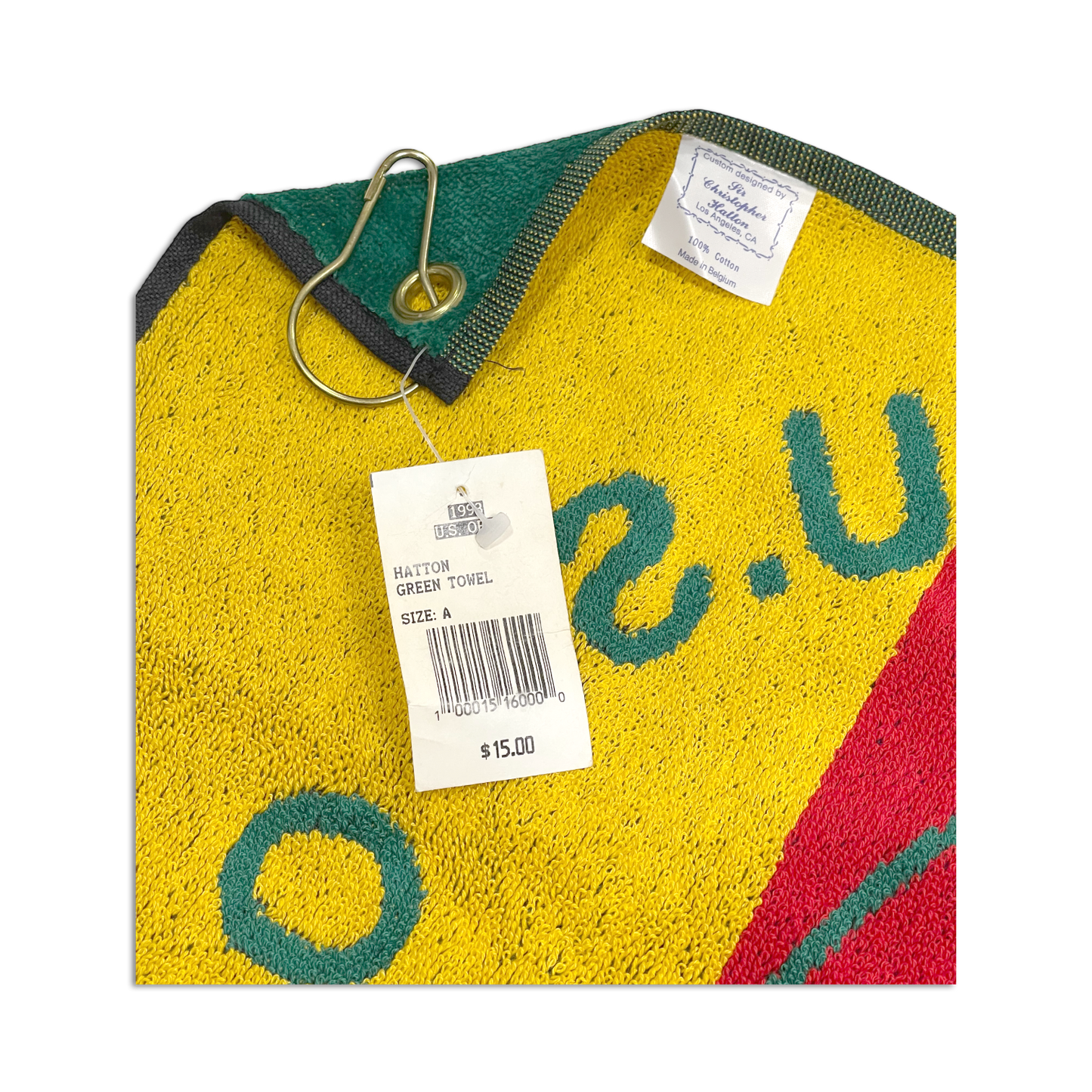 1993 U.S. Open Baltusrol Golf Club Golf Towel
