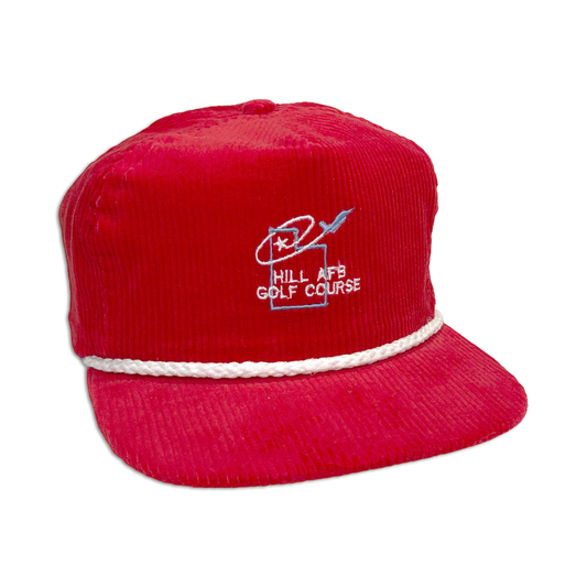 80's Utah Hill Air Force Base Corduroy Hat