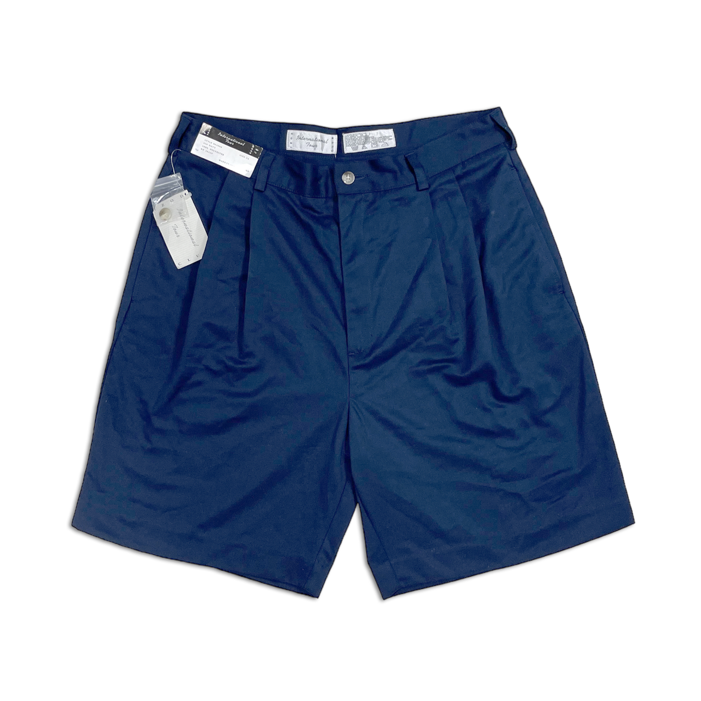 90's Izod International Tour Pleated Golf Shorts