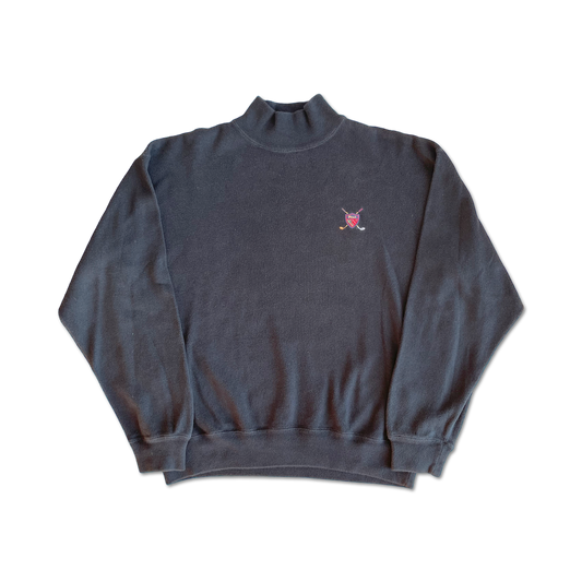 90's Polo Ralph Lauren Golf Mock Neck Sweater