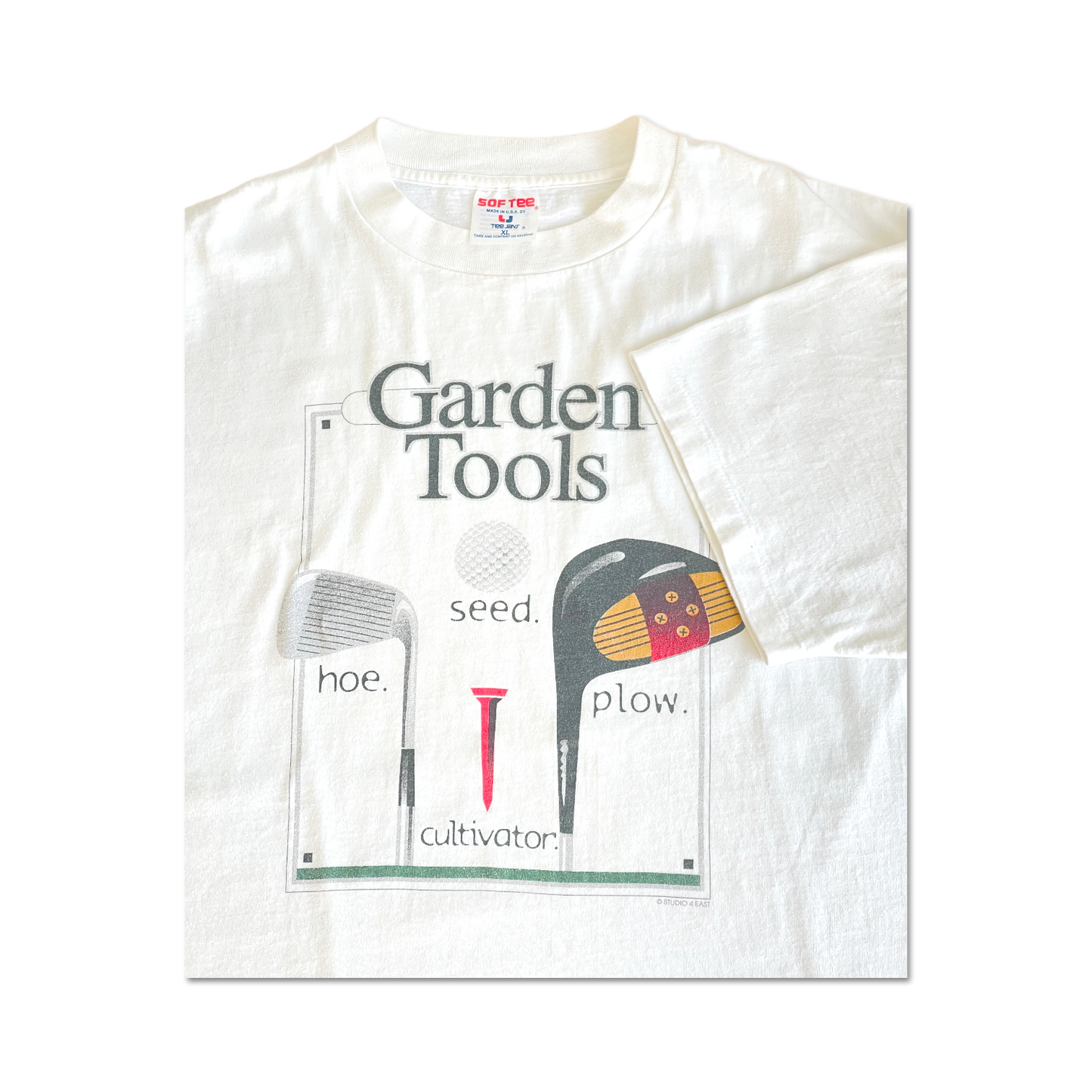 90's Garden Tools Golf T-Shirt