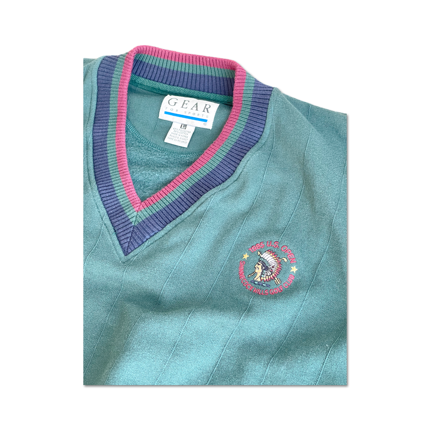 1995 U.S. Open Shinnecock Hills Golf Club V-Neck Sweatshirt