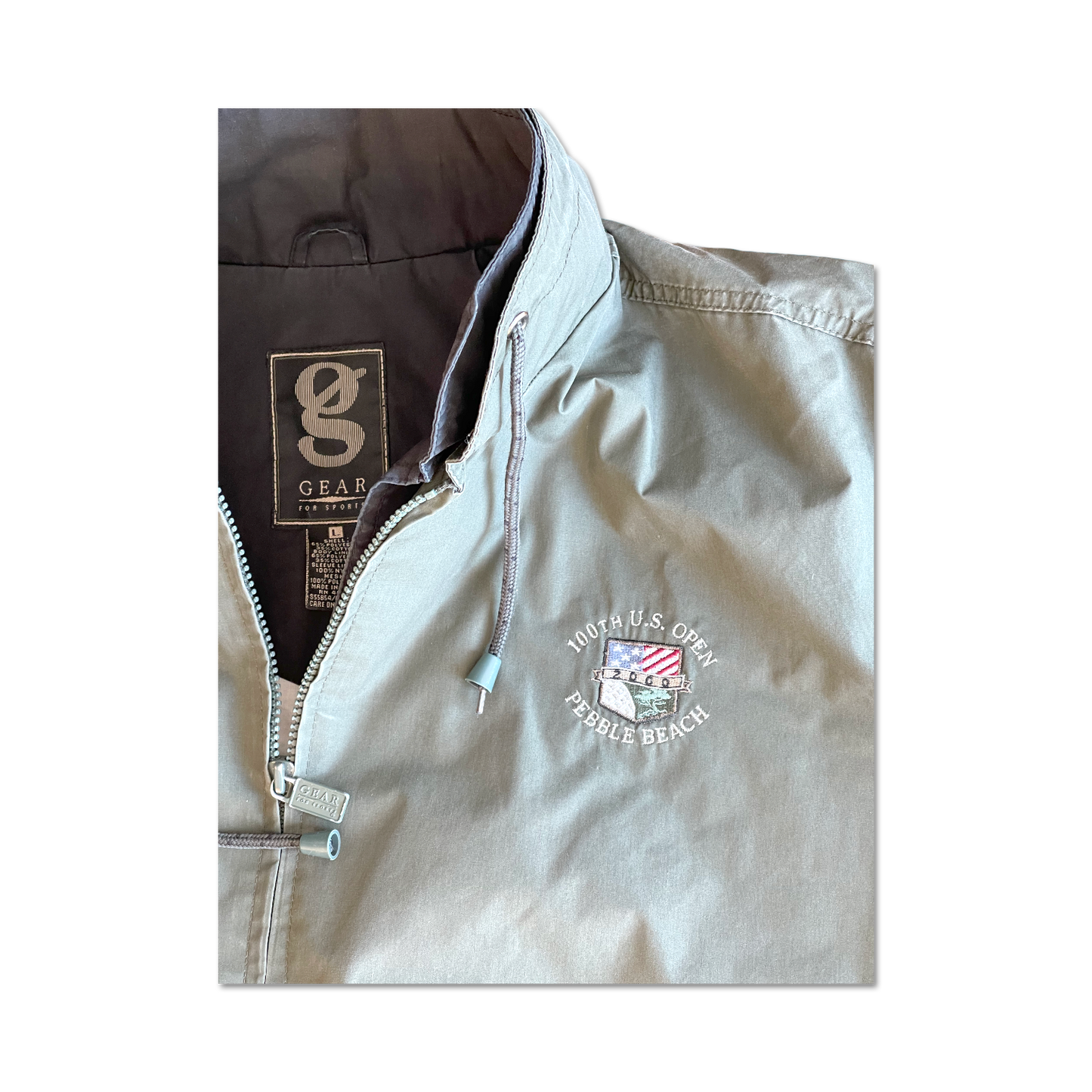2000 U.S. Open Pebble Beach Golf Links Windbreaker