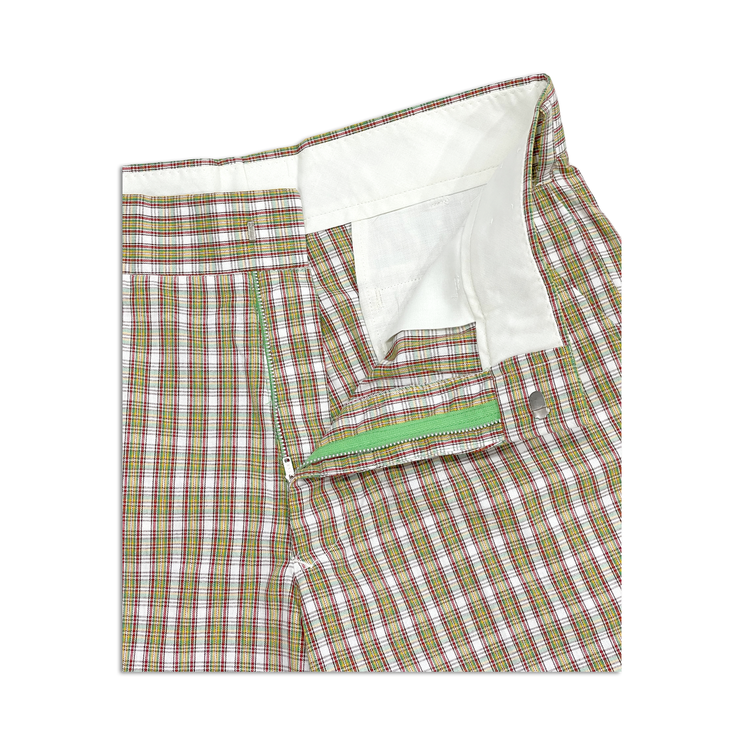 80's Plaid Golf Shorts