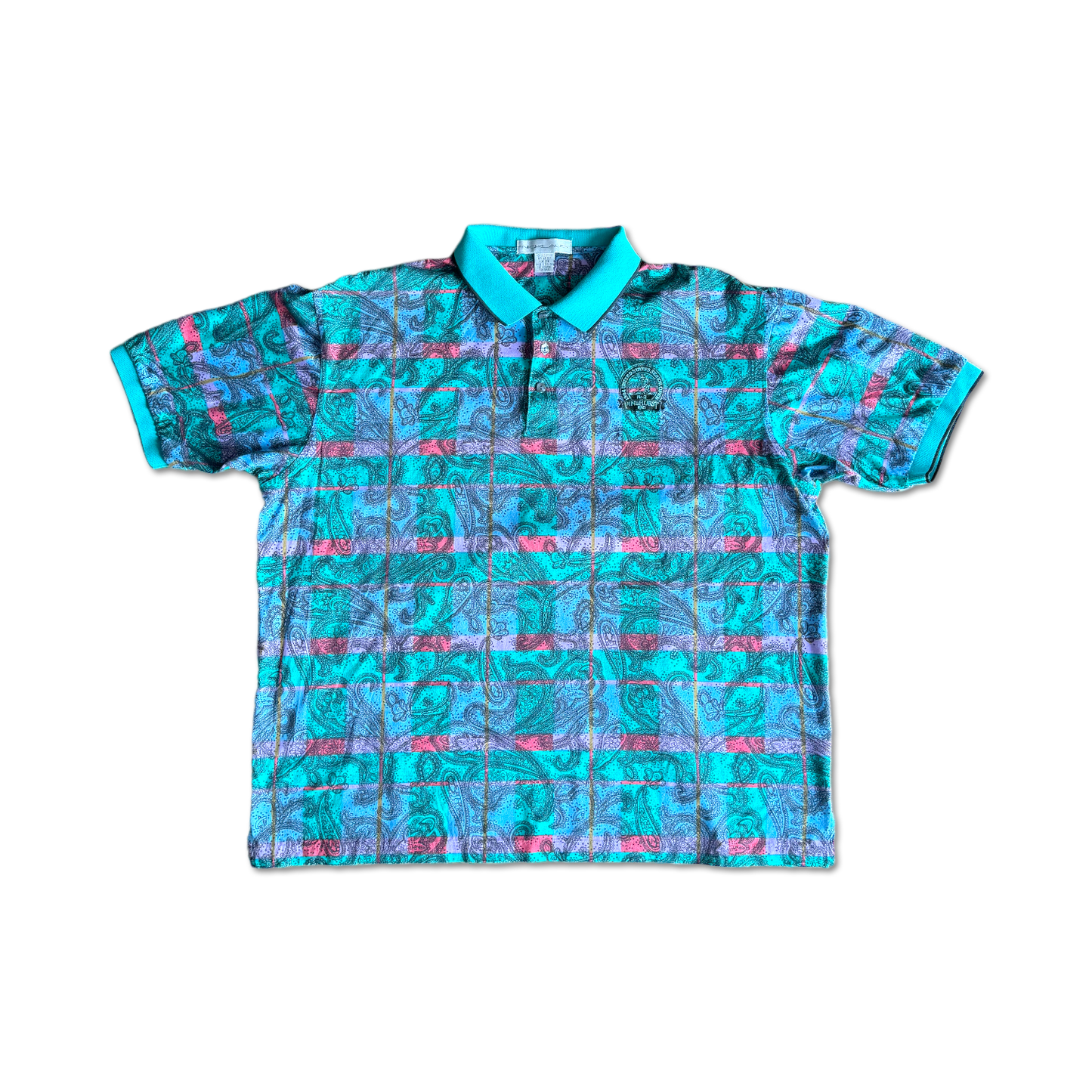 1994 U.S. Senior Open Pinehurst No. 2 Abstract Paisley Golf Polo