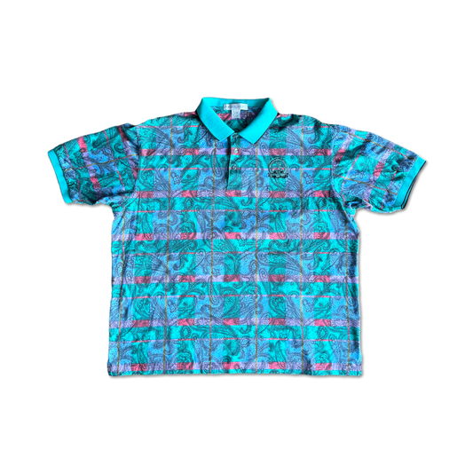 1994 U.S. Senior Open Pinehurst No. 2 Abstract Paisley Golf Polo