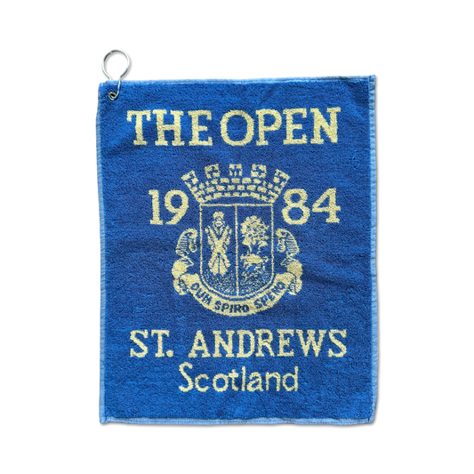 1984 British Open St Andrews Links Golf Towel