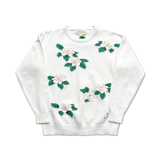 90's Masters Augusta National Floral Knit Sweater