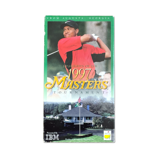 1997 Masters Highlights VHS (Tiger's First Major)