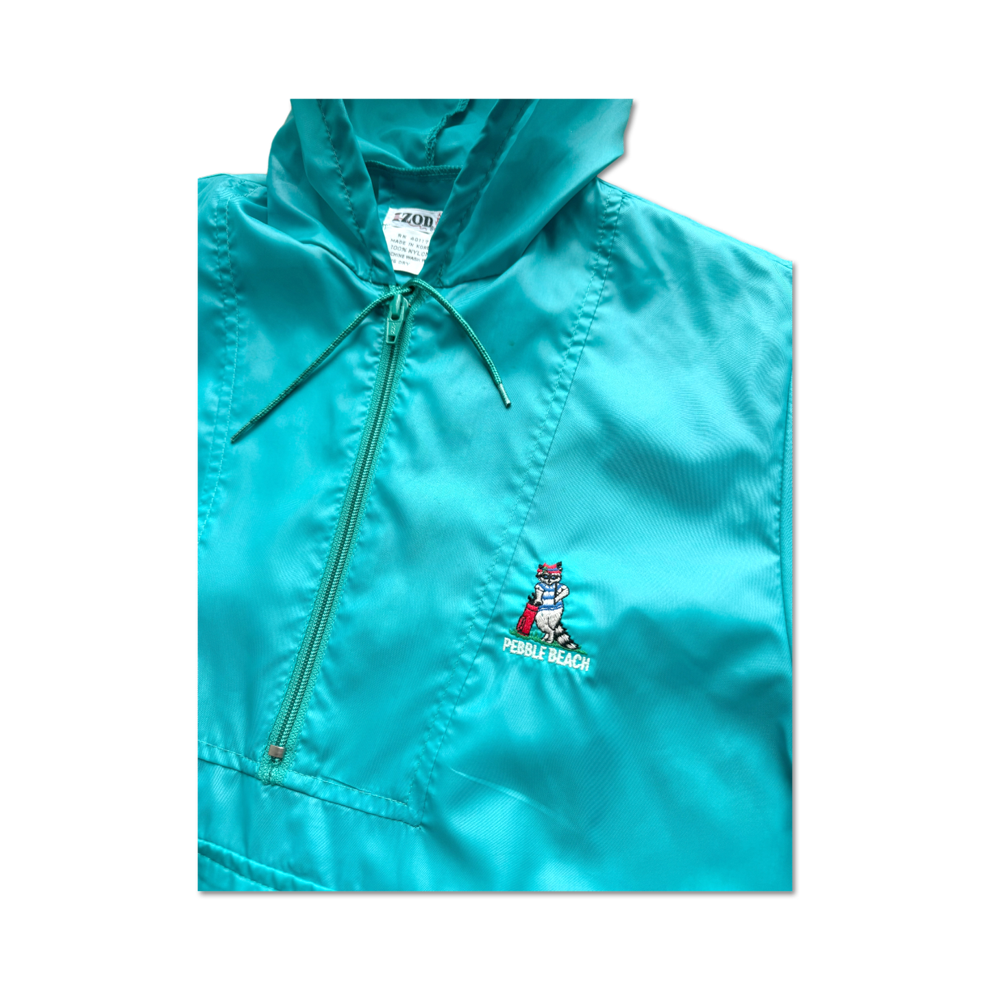 80's Pebble Beach Golf Links Windbreaker