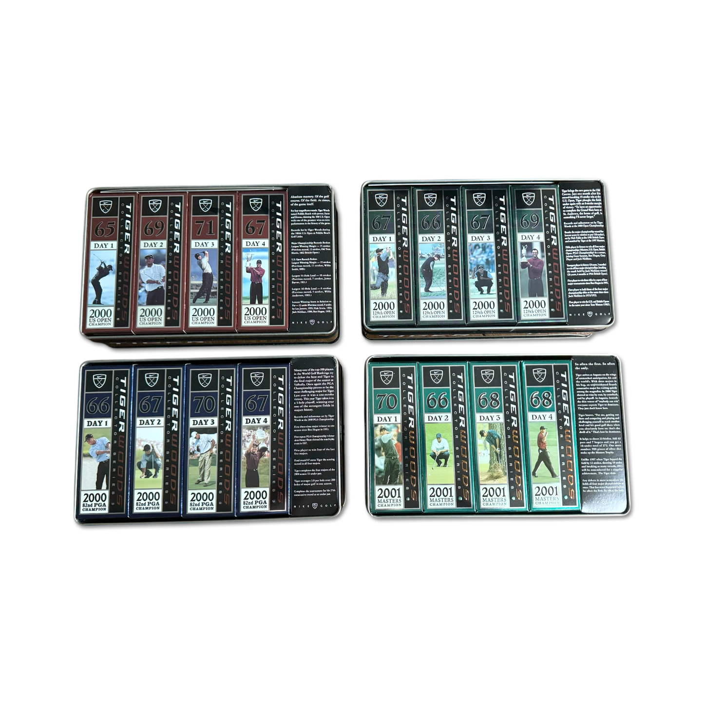 Nike Tiger Woods Collector Series Golf Ball Set (2000-2001)