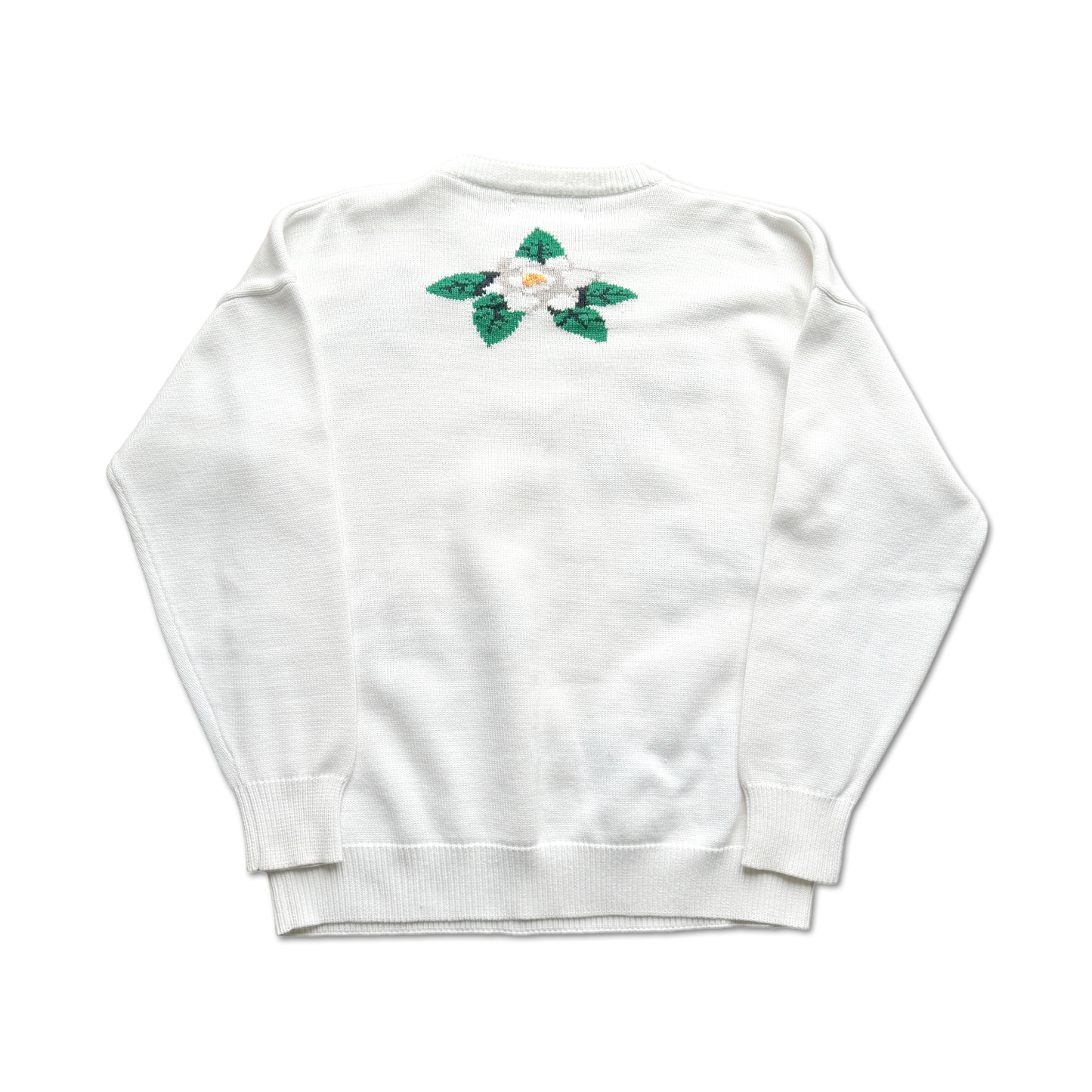 90's Masters Augusta National Floral Knit Sweater