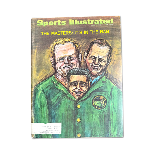 1966 Sports Illustrated "The Masters: It's In The Bag" Issue