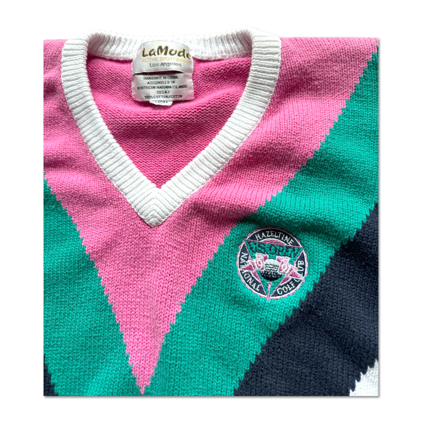 1991 U.S. Open Hazeltine National Golf Club Knit Sweater