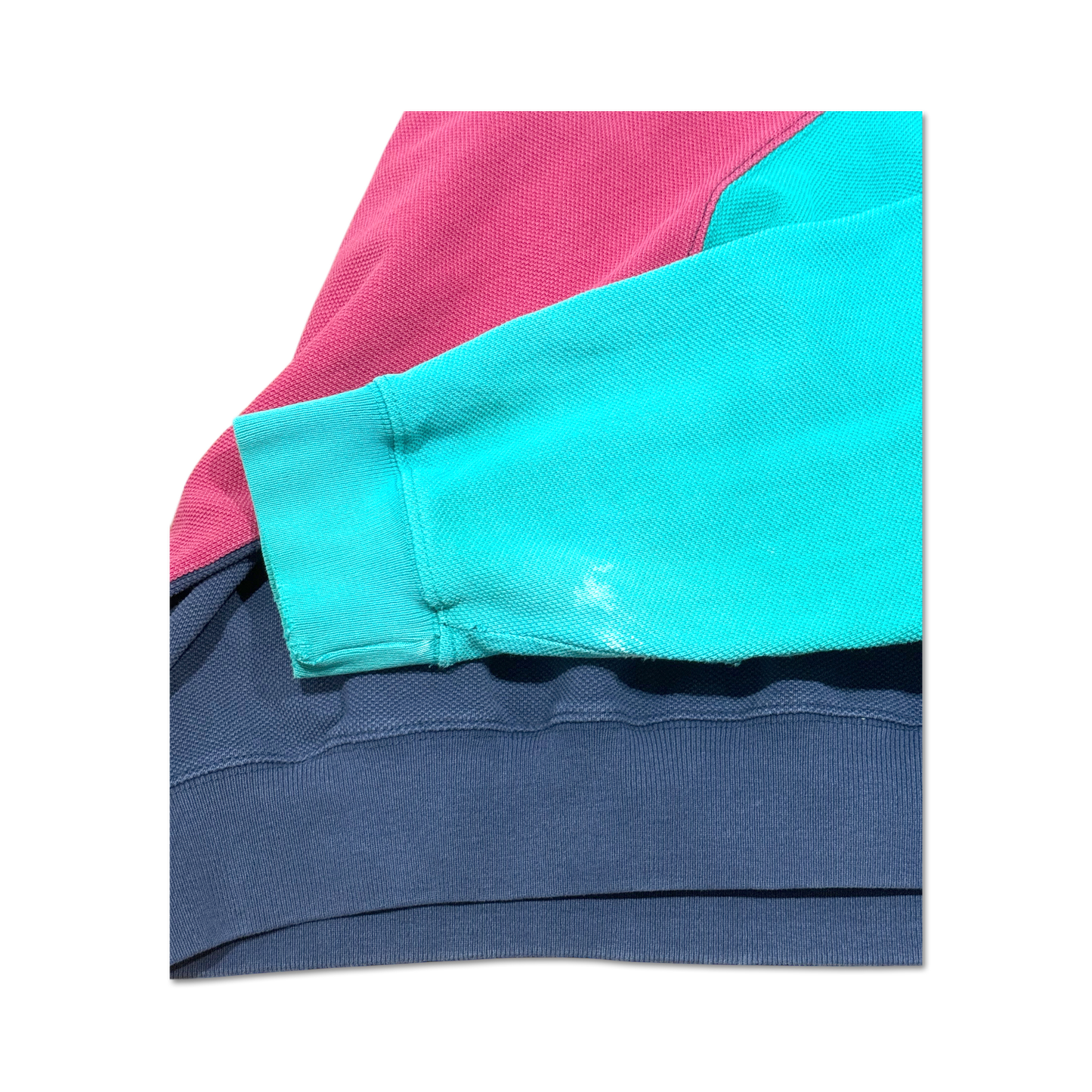90's Inverness Club Tommy Hilfiger Distressed Colorblock Sweatshirt