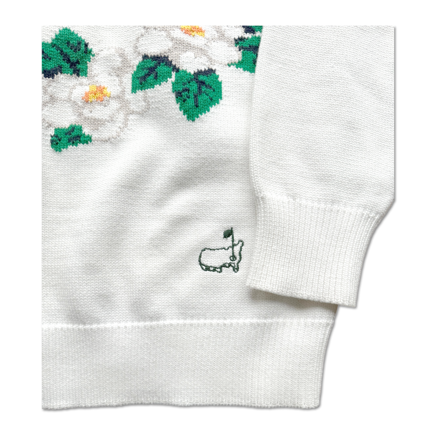 90's Masters Augusta National Floral Knit Sweater