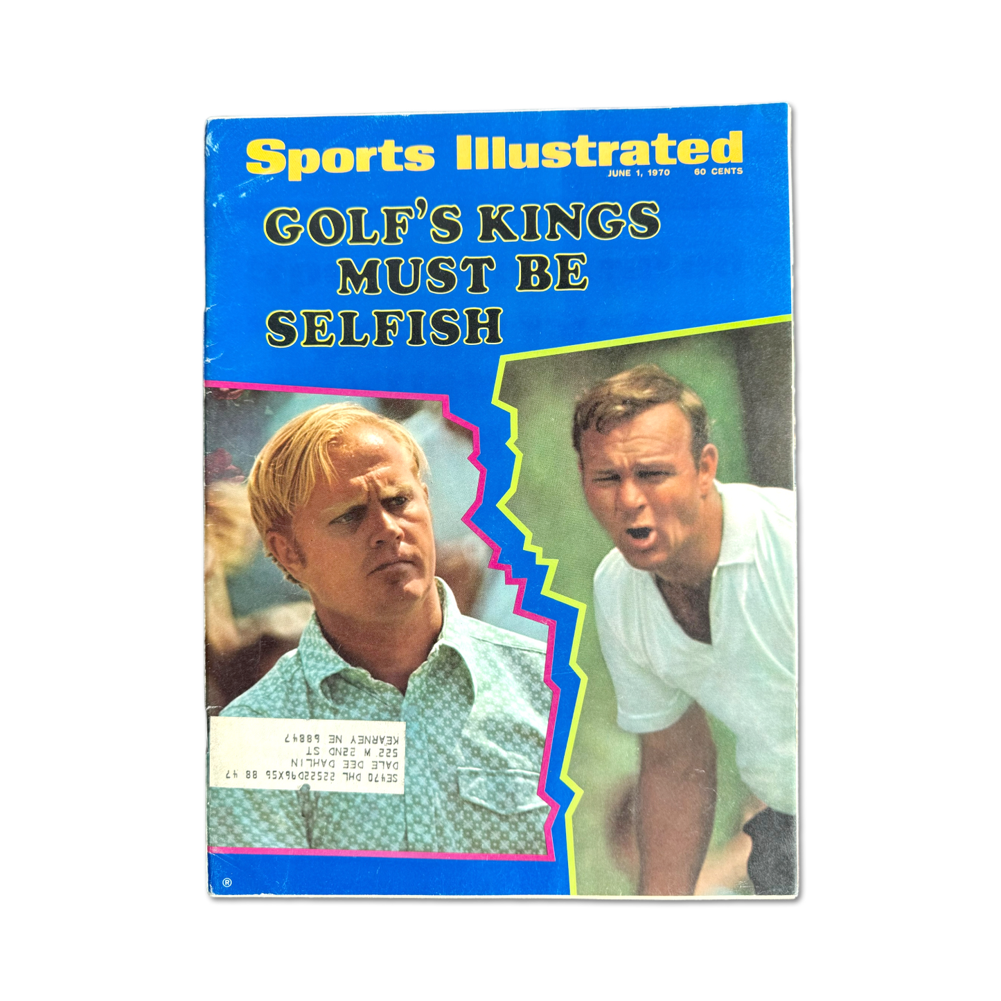 1970 Sports Illustrated Jack Nicklaus & Arnold Palmer Issue