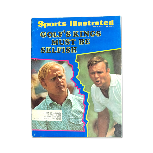 1970 Sports Illustrated Jack Nicklaus & Arnold Palmer Issue