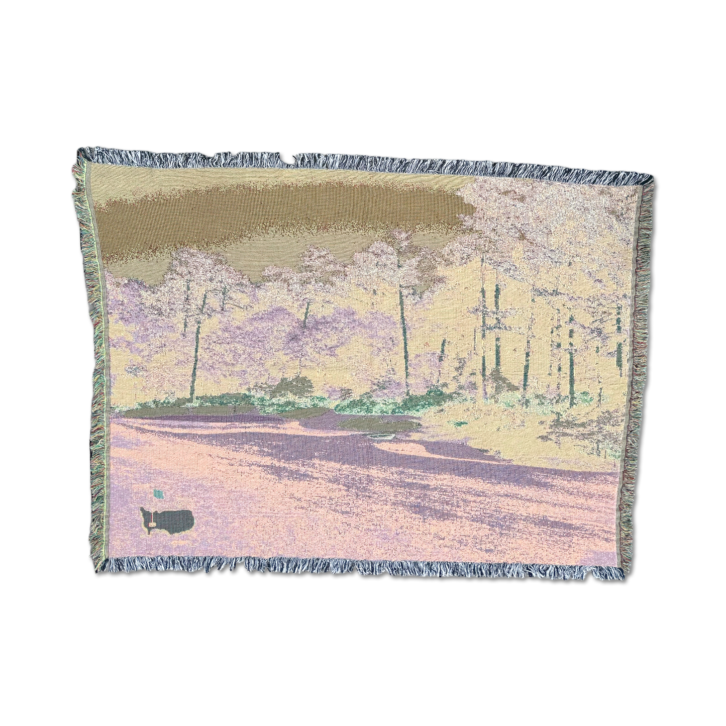 90's Masters Augusta National Amen Corner Knit Blanket