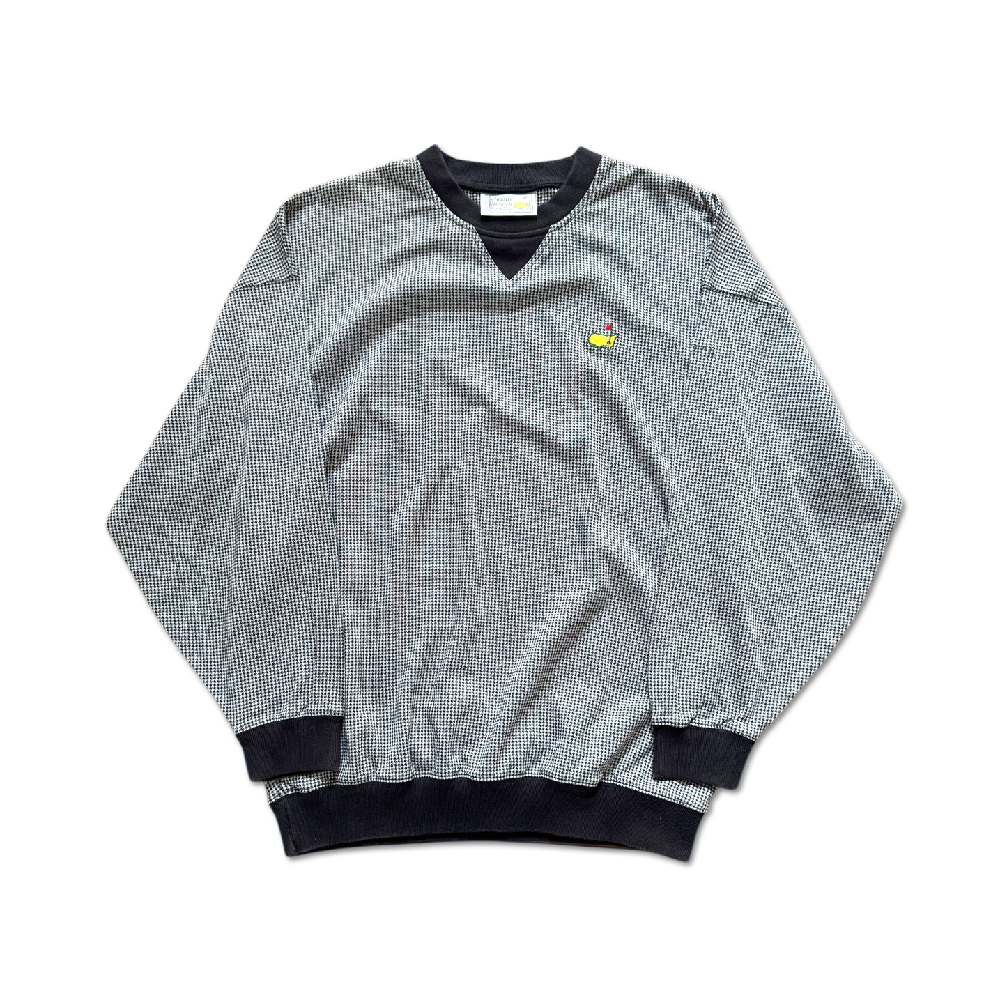90's Masters Augusta National Houndstooth Crewneck