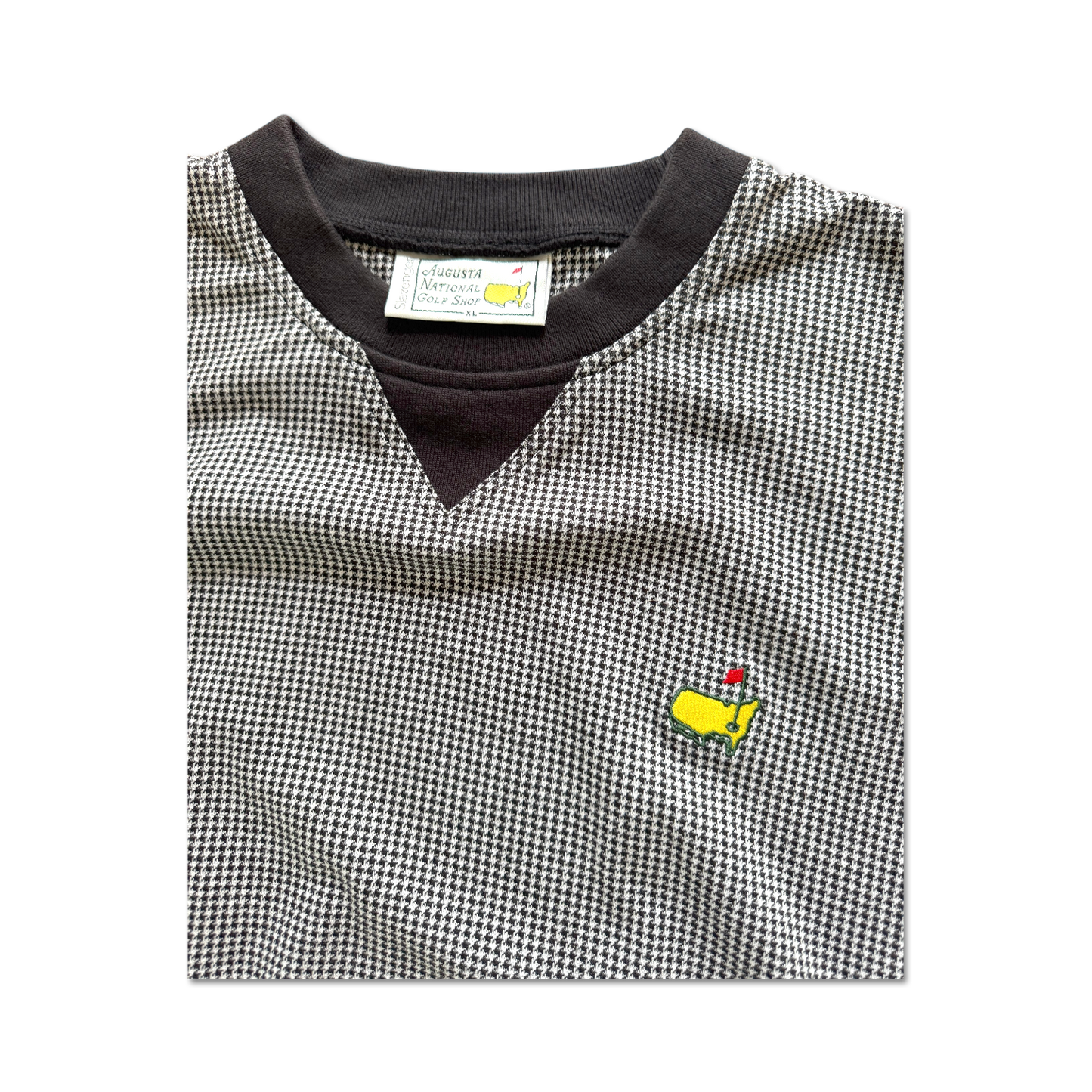 90's Masters Augusta National Houndstooth Crewneck