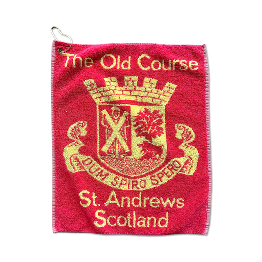 80's St Andrews The Old Course Golf Towel