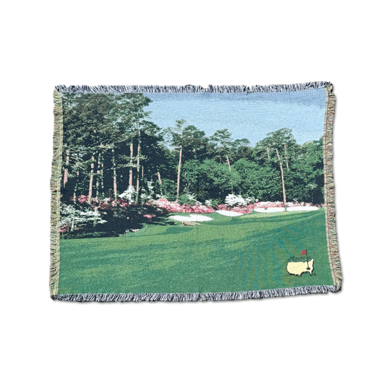 90's Masters Augusta National Amen Corner Knit Blanket