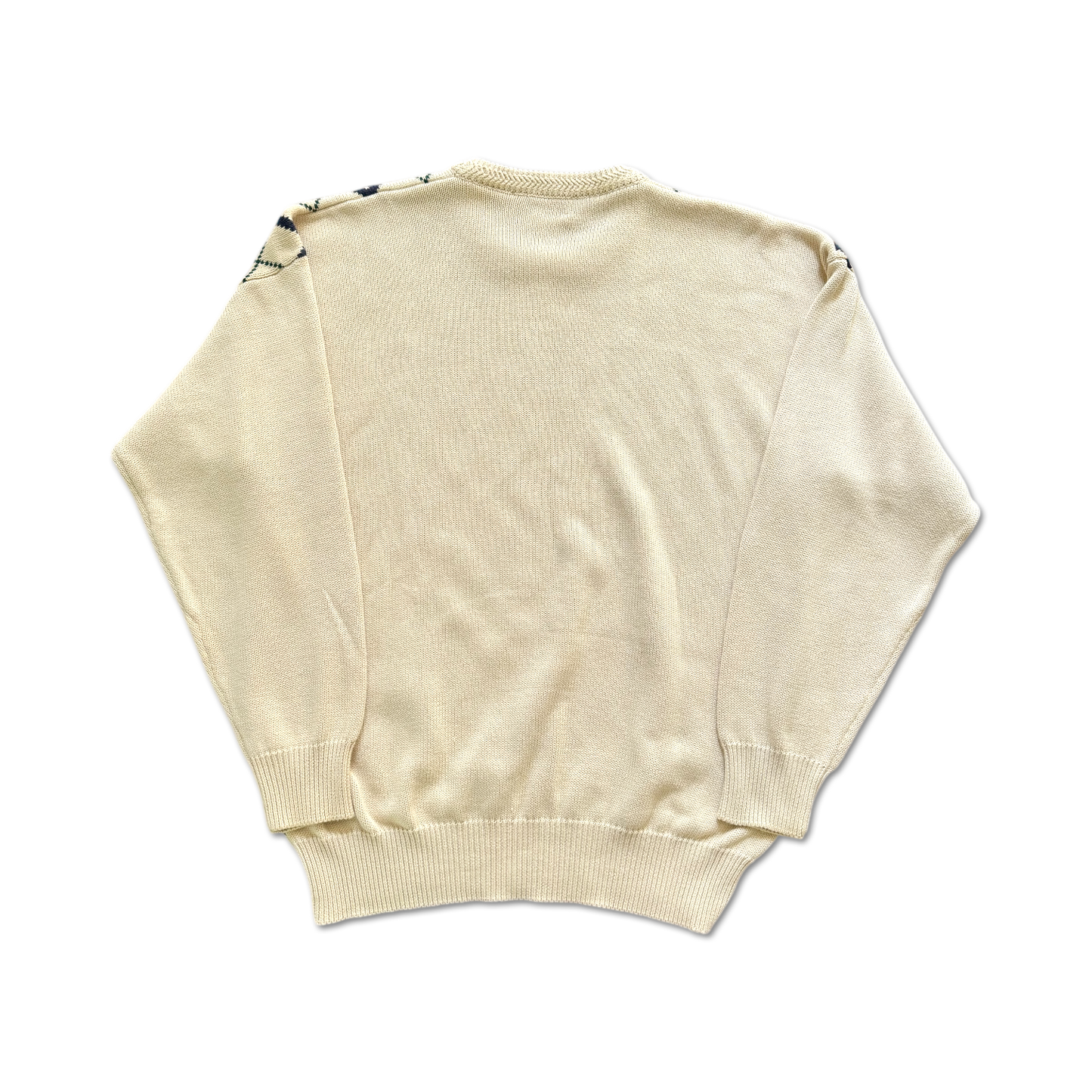 90's Masters Augusta National Diamond Knit Sweater