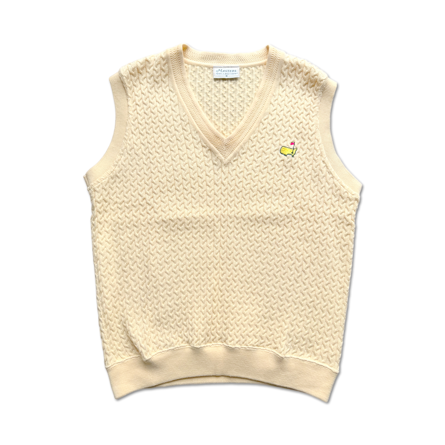 90's Masters Augusta National Cable Knit Sweater Vest