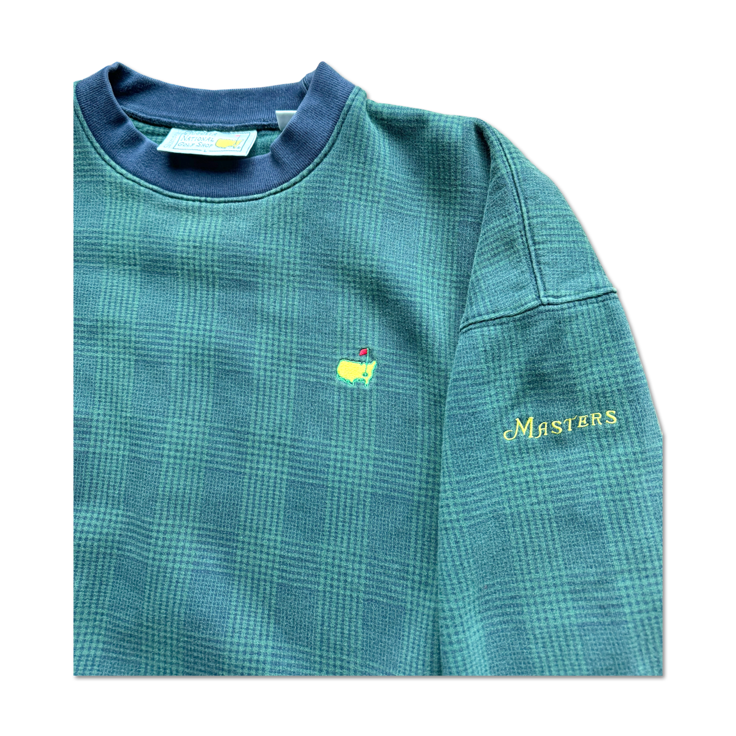 90's Masters Augusta National Plaid Sweatshirt