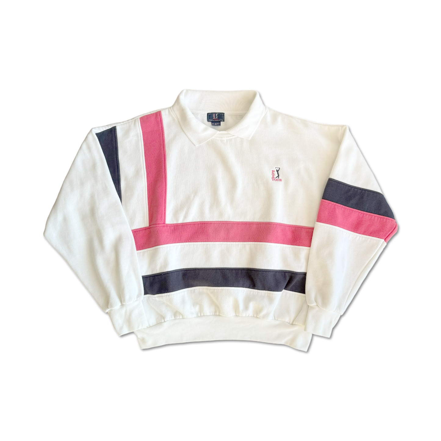 90's PGA Tour Collared Crewneck